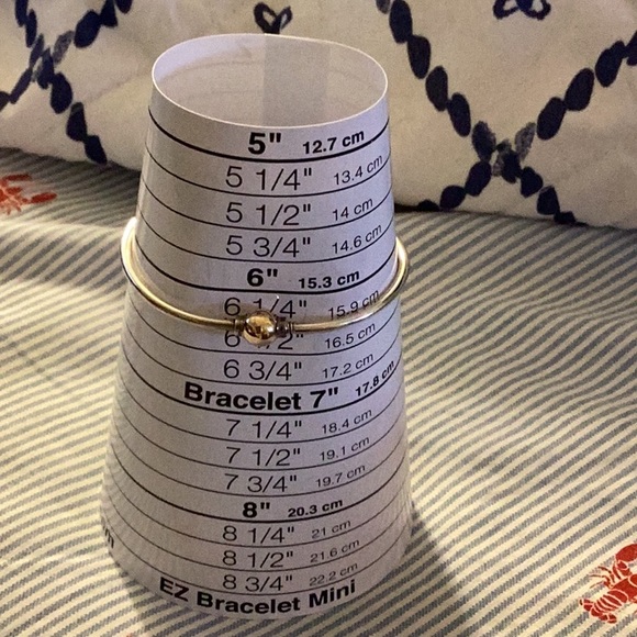 Eden Hand Arts gold ball cape cod bracelet with hang tag - Picture 14 of 14